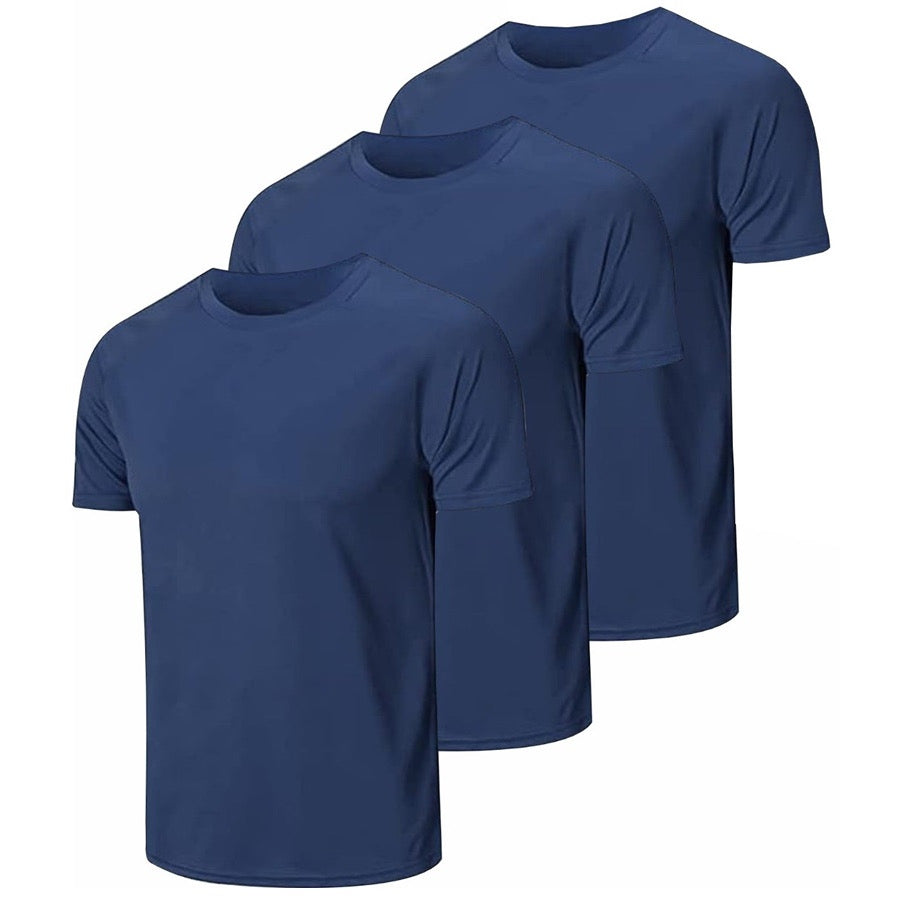 Kit 3 Camisetas Premium 100% Poliéster básica não amassa não pega bolinha | Envio rápido