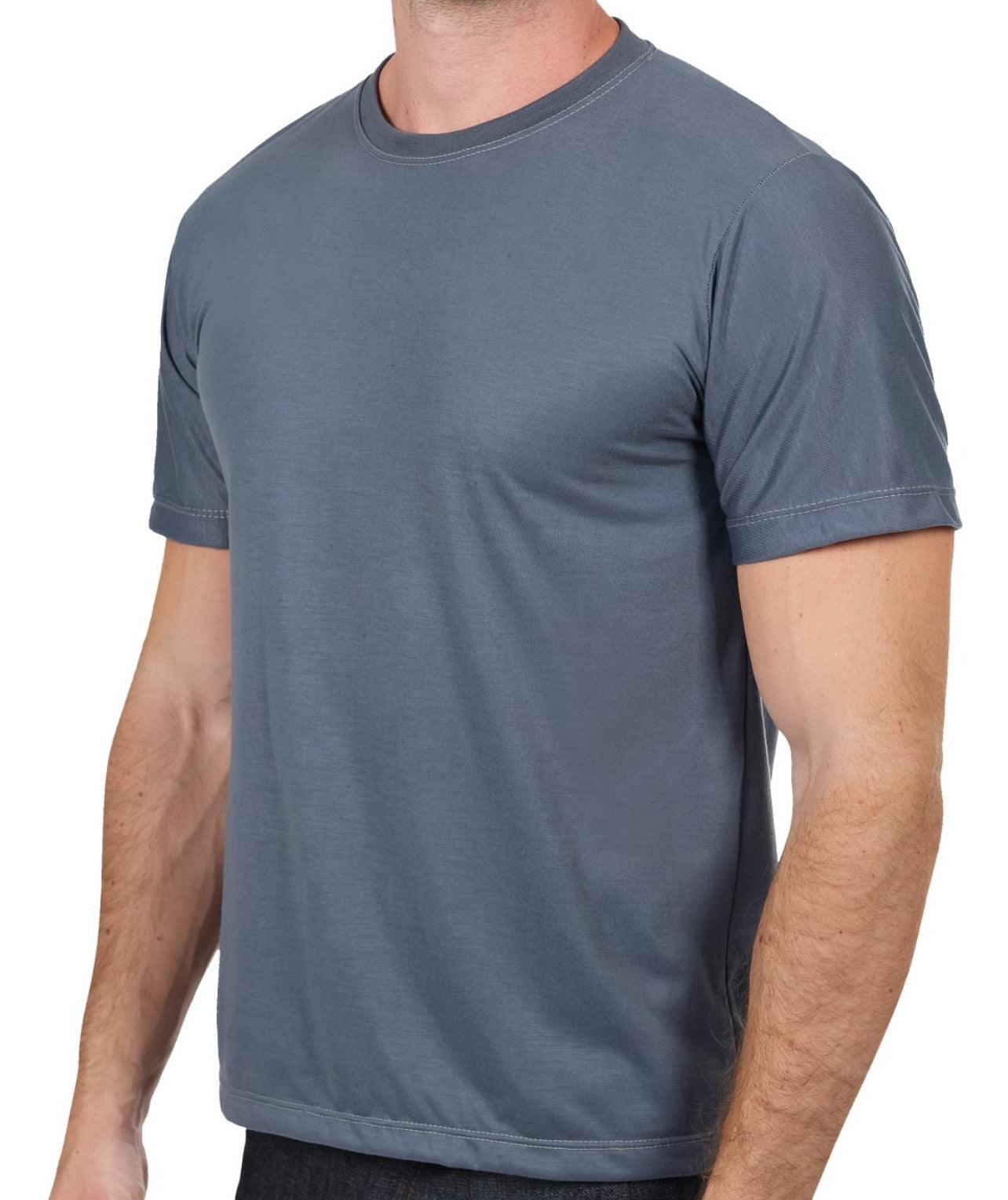 Camiseta basica manga curta Premium 100% Poliester